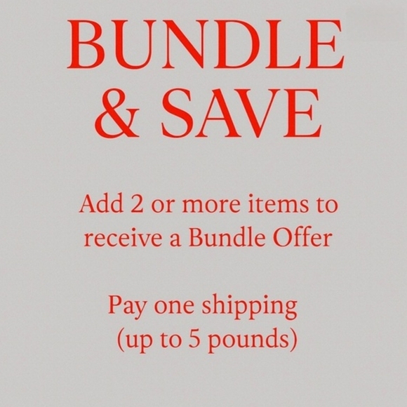 Bundle & Save Offer Sign - Picture 1 of 1